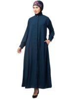 NAZNEEN Front open cuff and band casual Abaya - Image 2