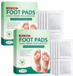 Natural Foot Pads for Cleansing & Relaxation | Herbal Foot Patch for Stress Relief, Sleep Support & Foot Care | Pack of 2 | 20 Pieces Each Pack - Image 2