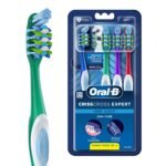 Oral-B Criss Cross Gum Care Soft Toothbrush For Adults, Soft Bristles, Healthier Gums, Multicolour Tooth Brush Set, Oral B Dentist Recommended Brand (Family Pack of 4) - Image 2
