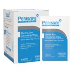 PERISAFE Sterile Eye Cleansing wipe | Normal Saline | Eye Care-Pre & Post Surgery | Daily Eyelid Hygiene | Preservative Free | Pack Of 20 Wipes - Image 2