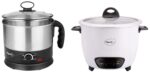 Pigeon by Stovekraft Kessel 1.2-Litre Multi-Purpose Kettle (Silver) 600W, Black & Pigeon by Stovekraft Joy Rice Cooker with Single pot, 1 litres. A smart Rice Cooker for your own kitchen (White) - Image 2