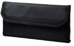 Plastic Book Holder Travel Organizer, Card Holder, Vehicle Documents Holder With Multi Pocket Expanding Zip Pouch (Black) - Image 2