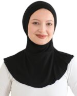 Prien Sport Hijab For Women, Muslim Head Scarf, Flexible Turban Girls, Chic Islamic Wear For Gym, Neck Collar Bonnet Viscose - Image 2