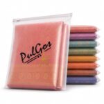 PulGos Pack 10 ,35 x 35 cm Saree Cover For Storage | Frosted Transparent Bags With Zip for Quick Access | Multipurpose Bag for Clothes & Accessories | Packing Covers for Wardrobe Organizer & Traveling - Image 2