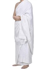 RBLISS CG Premium Ehram Ihram Ahram Men's Hajj Umrah Pilgrimage 2 Towels Muslim for Men | Soft and Comfortable |White - Image 2