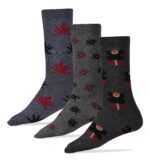RC. ROYAL CLASS Women's Warm Woolen Calf Length Thick Terry/Towel Multicolored Socks(Pack of 3 Pairs)(Winter wear socks) - Image 2