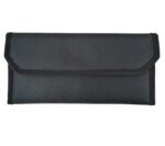 Ransh Multiple Cheque Book Holder Or Card Holder with 10 Multi Pocket (Dashing Black) - Image 2