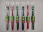 SPIREX 6 Pieces Toothbrush, 0.01mm Ultra Soft Bristles, Multicolour (Pink, Yellow, Blue, Green) - Image 2