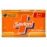 Savlon Glycerin Soap, 480g (120g - Pack of 3+1), Soap for Women & Men, For All Skin Types - Image 2
