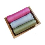 Shimmer Satin Hijab for Women and Girls | Elegant and Stylish HIjab, Scarf for Festival, Wedding Daily wear and for all Occassions | Pack of 3 Hiabs & Scarf | - Image 2