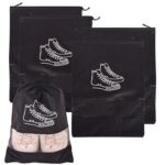 Shoe Bag for Travel & Storage Travel Organizer for Women & Men Travel Accessories Shoe Organizer Shoe Bags Pouches Travel Shoe Cover for Travelling Travel Essentials Pack of 4pcs (4) - Image 2