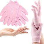 Silicone Moisturizing Hand gloves | Silicon Spa Gel Gloves | Aloe Lotion Gloves/Hand Care Gloves | Anti Slip Aloe Lotion Gloves for Repairing Dry Hand | Soft Silicone Gloves(1 pair) - Image 2