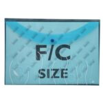 Solo Document Holder - FC Size | Pack of 10 | Durable Button Closure Document Bag for Schools, Home & Office | Holds 150 Sheets | Ideal for Long Loose Papers - Image 2