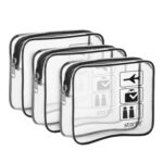 Storite 3-Set Multipurpose Transparent Travel Pouch Makeup Toiletry Kit Bag, Cosmetic Pouch for Women Makeup Organizer Bag Plastic Box Vanity, Shaving Kit Toiletry Bag for Men (3) - Image 2