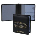 Storite Car Document Holder Organizer | RC, Insurance, PUC, Driving Licence Storage Wallet | Vehicle Glove Box for Registration & Owner Manual Papers (Black) - Image 2