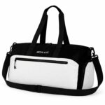 Storite Multipurpose Travel Duffle Bag, Lightweight Luggage Bag with Shoe Compartment, Water Resistance, Overnight Bag with Mesh & Zipper Pockets for Traveling, Gym & Weekend Trips (Grey, 48x30x22cm) - Image 2