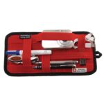 Swiss Military Car Free Flow Organizer, Multiple Storage Compartments | Cable Organizer, Travel Organizer for Cosmetics, Cables, Currency, Document | Nylon Elastic Bands - Image 2