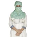 Switchon Pure Cotton Innovative scarf Hijab for Women with closer 3 inch Hook and Loop Tape for size adjustment for 12 yrs and above - Image 2