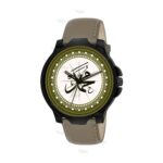 Talgo Analog Round Islamic Muslim Dial Muhammad Design Stylish Strap Classic Design Fancy Wrist Watch for Men and Boys, Pack of 1 - MUHAMMAD-3K-BLK - Image 2