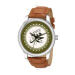Talgo Analog Round Islamic Muslim Dial Muhammad Design Stylish Strap Classic Design Fancy Wrist Watch for Men and Boys, Pack of 1 - Muhammad-NEWAVO-SIL - Image 2