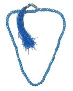 Tasbih Islamic Salat Prayer Tasbeeh Crystal 100 Beads (Firozi) - Image 2