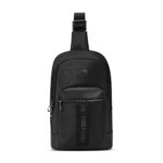 Tommy Hilfiger Unisex Crossbody - Black | Durable Water-Resistant Waist Bag for Man & Women with 1 Compartments | Trendy and Stylish Fashion Bag - Image 2