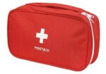 Travel Medicine Pouch Emergency First Aid Kit Box Organizer for Travelling Car, Home, Office - Image 2