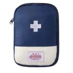 Travel Mini First Aid Kit Pouch Medicine Storage Bag Organiser Portable Survival Kit for Home,Office,Travel,Car,Rescue Clinical,Outdoor Camping,Sport,Hiking Emergency (Blue, Pack of 1) - Image 2