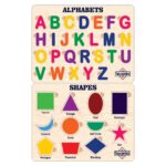TreasureBox Wooden Puzzle Educational Board Learning Toy Tray for Kids, Size 22x30 cm (AL-SH) - Image 2