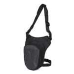 UniGear Hard Shell Unisex Waist Bag, Thigh Bag, Multipurpose Utility Waist Pouch, Cross Body, Strap to Leg Or Hip for Motorcycling, Outdoor, Hiking, for Adventure & Travel (Small, Dark Grey) - Image 2