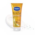 Vaseline Gluta Hya - Antioxidant SPF 50 PA+++ Sunscreen for Face & Body | Glutathione & Hyaluronic Acid infused Sunscreen 175 ML - Image 2