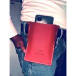 Waist Mobile Phone Pouch | Belt Waist Pouch Cover Case for Men & Women | Durable Fabric Mobile Holder with Dual Belt Loops | Compact Waist Bag for Outdoor, Travel - Image 2