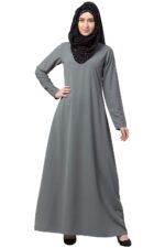 Women’s A-Line Inner Abaya Dress With Side Pocket (BT-ALA- 002) - Image 2