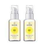 hydrating Sunscreen lotion | SPF 50 PA+++ | UV-A & UV-B High Protection| Water Resistant | Ultra Light , Aloe Vera extract , Zinc oxide & Aquaxy | For Women & Men | No White Cast , non comedogenic & oil free | All Skin Types - 50ML - Image 2