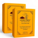 saffron handmade bath soap for tan removal, acne (pimples) Natural, bathing ayurvedic kesar soap for men and women-115 gm (pack of 2) - Image 2