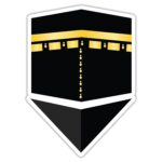 woopme ® Qibla Arrow Direction Praying Sticker Wall Floor Prayer Room Home House Decoration Kids Room Vinyl Printed Stickers L x H 18 x 25 Cms - Image 2