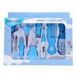 10in1 Baby Grooming Kit for Newborn, Toddlers & Kids | Portable Healthcare Accessories Set with Nail Cutter, Thermometer, Hair Comb, Tweezer & More | Perfect Nursery Gift - Image 2