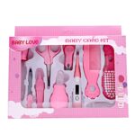 10in1 Baby Grooming Kit for Newborns, Toddler & Kids | Portable Healthcare Accessories Set with Nail Cutter, Thermometer, Hair Comb, Tweezer & More | Perfect Nursery Gift - Image 2
