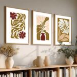 kotart Boho Art Home Decoration Painting | Paintings With Frame For Living Room Bed Room Hotel Wall Decor Digital Reprint Set of 3 (19X25 inch) - Image 5