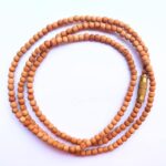 Apnisanskriti Chandan Kanthi Mala (Brown Sandalwood Rosary) for Men & Women (Zero Bead Size, 108+1 Beads, Lab Certified) Natural Beads - Pack of 1 - Image 6
