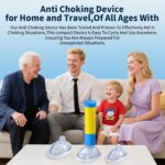 Emergency Anti-Choking Rescue Device, Portable Suction Tool, with Adult and Child Masks, First Aid Kit for Home, Travel, Car, School Safety - Image 4