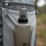 Food-Grade TPU Soft Water Bottle Removable Dust Cap Collapsible Bottle, White | Hydration Fitness Equipment & Gear Running Yoga Sporting - Image 4