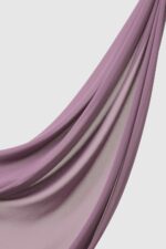 POIOTITA - Light Purple Georgette & Chiffon Blend Hijab/Headscarf/Dupatta/Neck Wrap/Veil (Size - 180 * 70cm) - Image 6