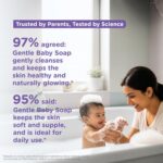 Himalaya Gentle Baby Soap for Newborns | No Post Bath Dryness - 125g | Gentle Cleansing With Phyto-Oil Complex of 100% Natural Oils of Almond & Olive| #1 Doctor Recommended Brand - Image 7