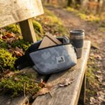 COUNSELOR Waist Pack for Men & Women with Adjustable Strap, Zipper Pocket, Polyester Crossbody Bag, 1.44L Compact Lightweight Bag for Travel, Outdoor Activities, Everyday Essentials Zuro (Grey) - Image 5