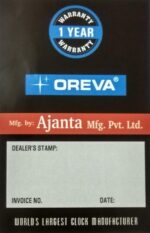 Ajanta Quartz Plastic Abstract Digital Alarm and Table clock, (8 x 7 x 3.5 cm, Black, ODC 190) - Image 3