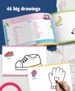 Colouring and Drawing Book for Kids | Practice Copy Color Books | For Preschool, Nursery, Early Learners and Kindergarten Children | 2 to 6 Year Old | Pack of 2 - Image 5