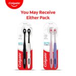 Colgate Gentle UltraFoam Ultra Soft Bristles Manual Toothbrush for adults, 2 Pcs, Soft Bristles for Superior Clean, Assorted - Image 3