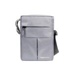 amazon basics Sling Bag/Crossbody Bag with Adjustable Strap for Daily and Travel Use, Durable, Water-Resistant, Travel-Friendly (Unisex, Silver) - Image 5