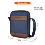 Nasher Miles Sling Bag | Crossbody Bag | One Shoulder Bag| Multipurpose Travel Bag | Ideal for Daily Use, Office, Travel, Hiking - Image 6